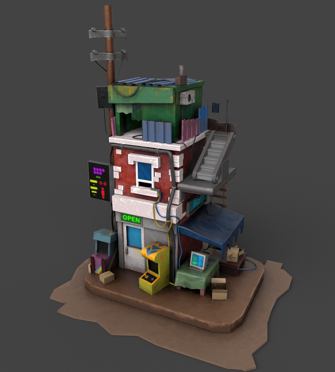 3D environment created by MAAC student